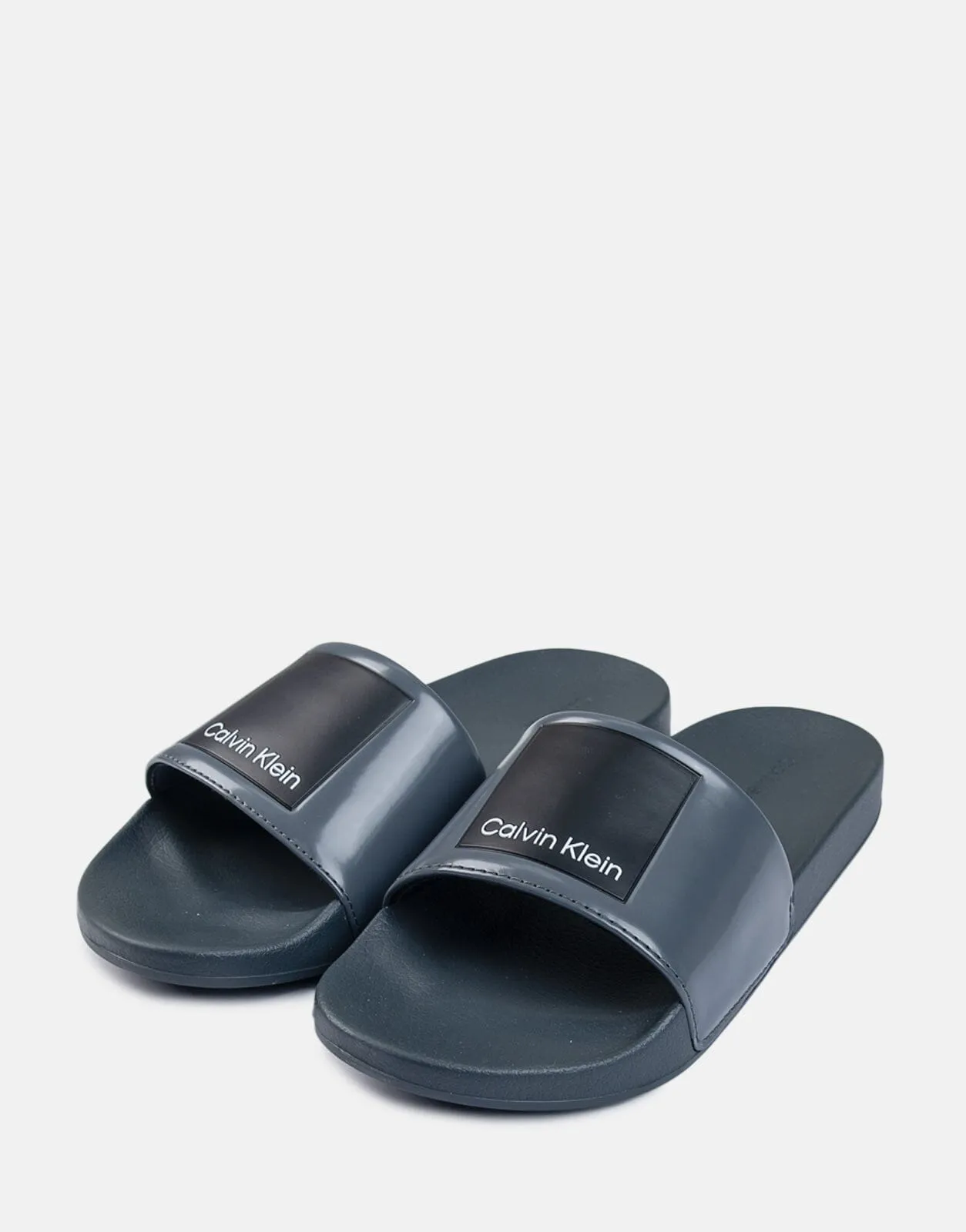 Calvin Klein Pool Slide HF Logo Grey
